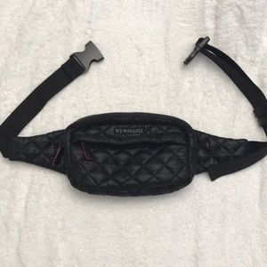 MZ Wallace Metro belt bag in Black
